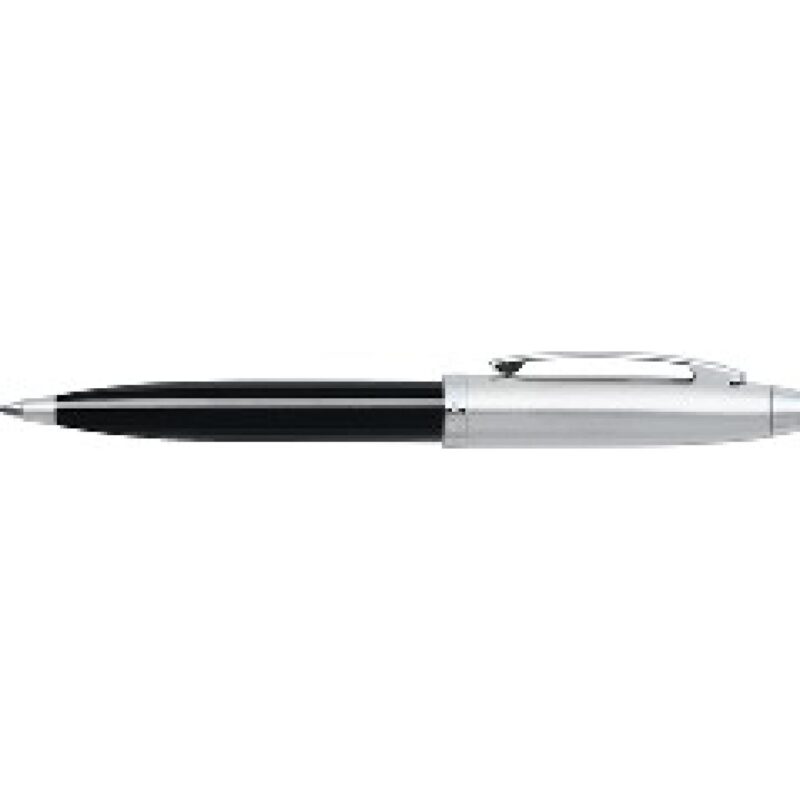 Sheaffer-100-Glossy-Black-Barrel-with-Brushed-Chrome-Cap-Chrome-Trim-Ball-Point-E2931351EXE Sheaffer 100 Glossy Black Barrel with Brushed Chrome Cap & Chrome Trim Ball Point