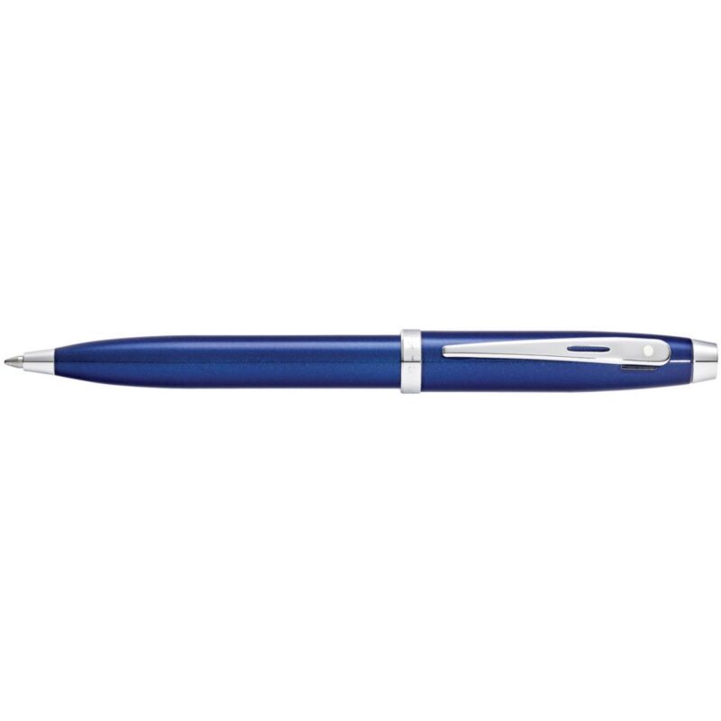 Sheaffer-100-Glossy-Blue-Lacquer-with-Chrome-Trim-Ball-point-E2933951EXE Sheaffer 100 Glossy Blue Lacquer with Chrome Trim Ball point