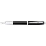 Sheaffer 100 Matte Black Barrel Chrome Trim Rollerball