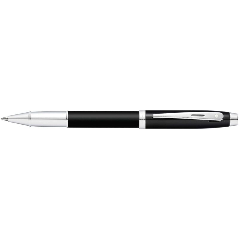 Sheaffer-100-Matte-Black-Barrel-Chrome-Trim-Rollerball-E1931751EXE Sheaffer 100 Matte Black Barrel Chrome Trim Rollerball