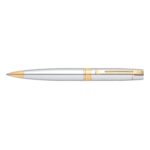 Sheaffer 300 Bright Chrome with Gold Tone Trim Ball Point