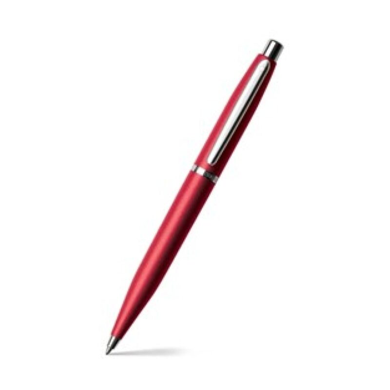 Sheaffer VFM Excessive Red Chrome Trim Ball Point