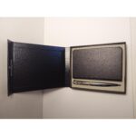 Sheaffer VFM Gift Set with Polished Chrome GT Rollerball & Note Book