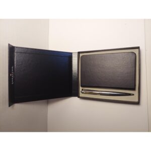 Sheaffer VFM Gift Set with Polished Chrome GT Rollerball & Note Book