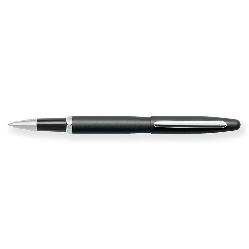 Sheaffer VFM Matte Black Chrome Plated Trim Rollerball