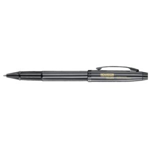 Sheaffer® 100 Dark Grey Gunmetal Rollerball Pen with PVD Black Trims