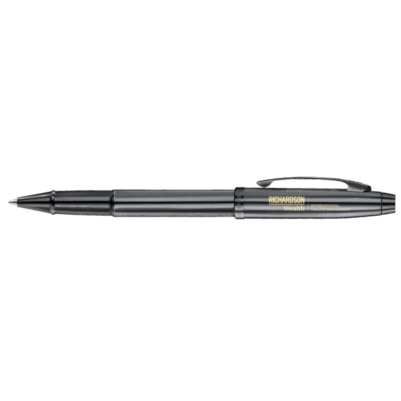 Sheaffer®-100-Dark-Grey-Gunmetal-Rollerball-Pen-with-PVD-Black-Trims-E1937551 Sheaffer® 100 Dark Grey Gunmetal Rollerball Pen with PVD Black Trims