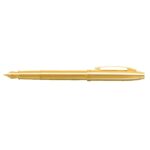 Sheaffer® 100 PVD Gold Fountain Pen With PVD Gold Trims - 1