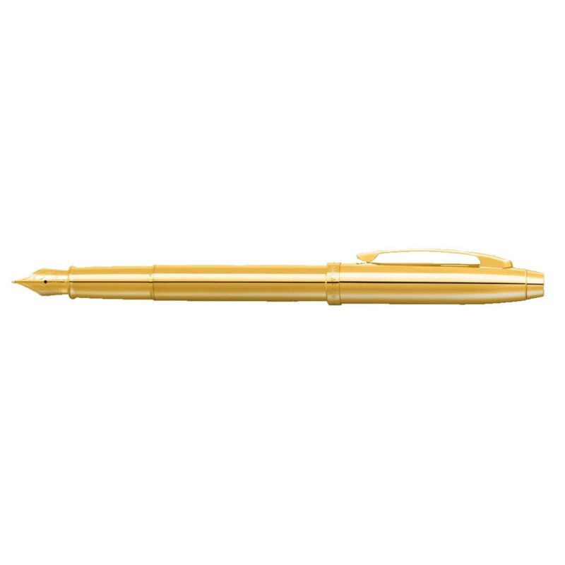 Sheaffer® 100 PVD Gold Fountain Pen With PVD Gold Trims - 1