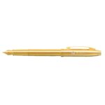 Sheaffer® 100 PVD Gold Fountain Pen With PVD Gold Trims