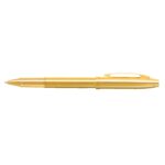 Sheaffer® 100 PVD Gold Rollerball Pen With PVD Gold Trims - 1