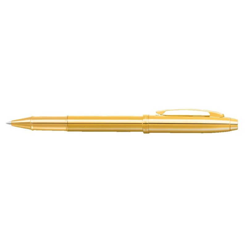 Sheaffer® 100 PVD Gold Rollerball Pen With PVD Gold Trims - 1