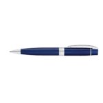 Sheaffer® 300 Glossy Blue Ballpoint Pen With Chrome Plated Trims - 1