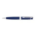 Sheaffer® 300 Glossy Blue Ballpoint Pen With Chrome Plated Trims - 2