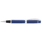 Sheaffer® 300 Glossy Blue Rollerball Pen With Chrome Plated Trims - 1