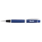 Sheaffer® 300 Glossy Blue Rollerball Pen With Chrome Plated Trims