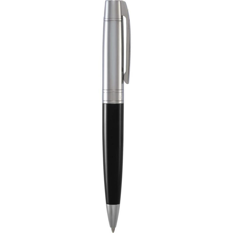 Sheaffer® 300 Glossy Chrome Black Ballpoint - 3