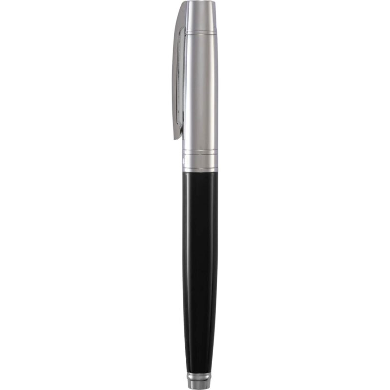 Sheaffer® 300 Glossy Chrome Black Roller Ball - 4