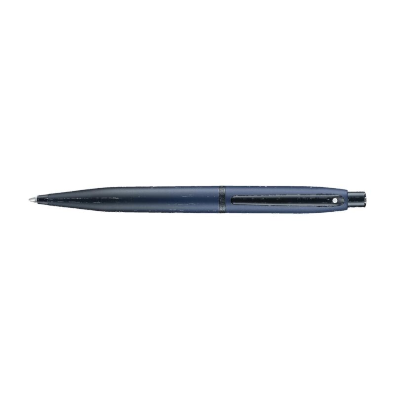 Sheaffer® VFM Matte Blue Ballpoint Pen with Matte Black Trim - 2