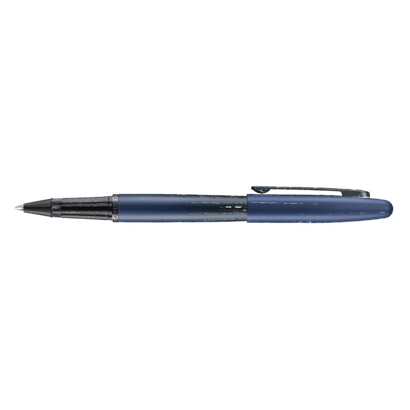 Sheaffer® VFM Matte Blue Rollerball Pen with Matte Black Trim - 1