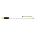 Sheaffer® VFM Polished Chrome Rollerball Pen With Gold Plated Trims - 1