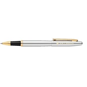 Sheaffer® VFM Polished Chrome Rollerball Pen With Gold Plated Trims
