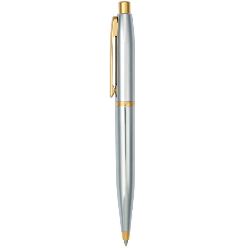 Sheaffer® VFM Polished Chrome with Gold Ballpoint - 3