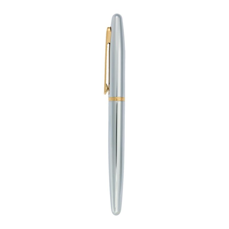 Sheaffer® VFM Polished Chrome with Gold Roller Ball Pen - 1