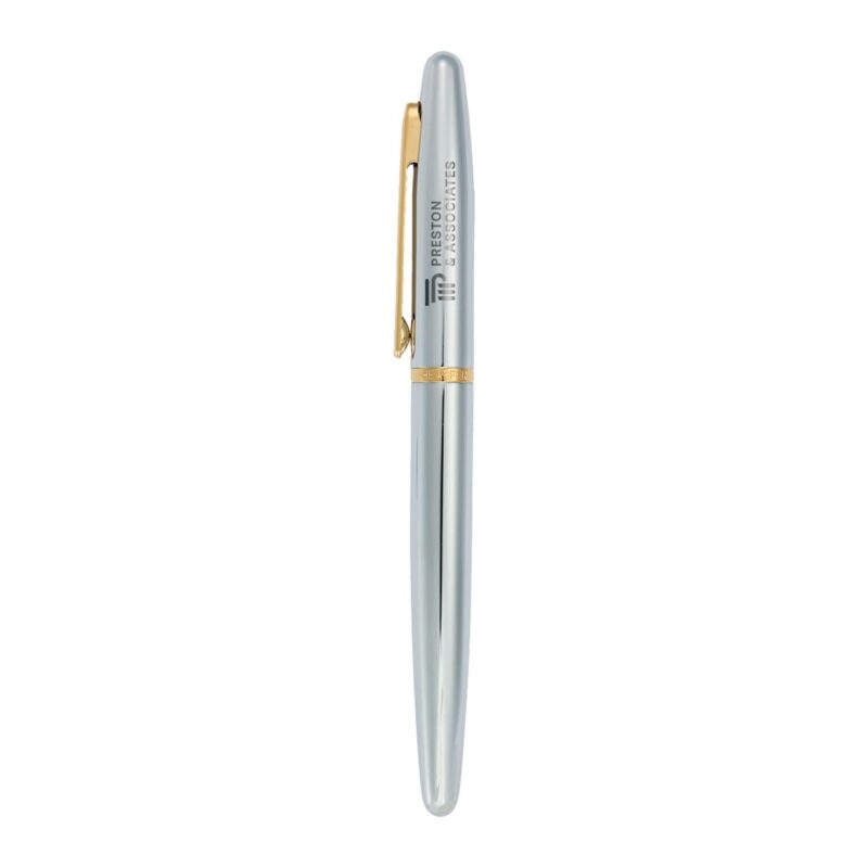 Sheaffer®-VFM-Polished-Chrome-with-Gold-Roller-Ball-Pen-2933-27 Sheaffer® VFM Polished Chrome with Gold Roller Ball Pen
