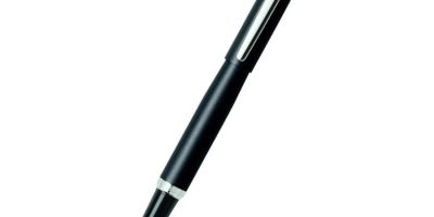Sheaffer VFM Matte Black Chrome Plated Trim Fountain Pen